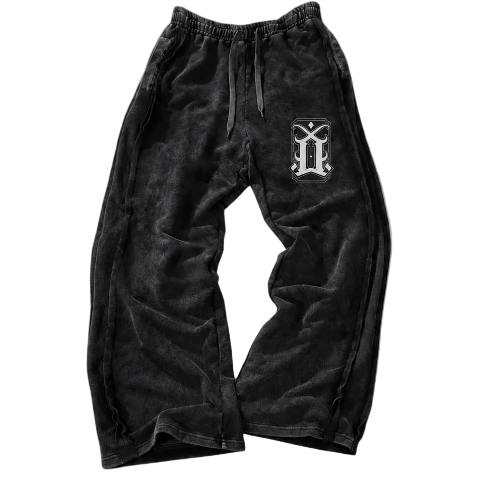 DAILY GRIND ACID WASH SWEATPANTS